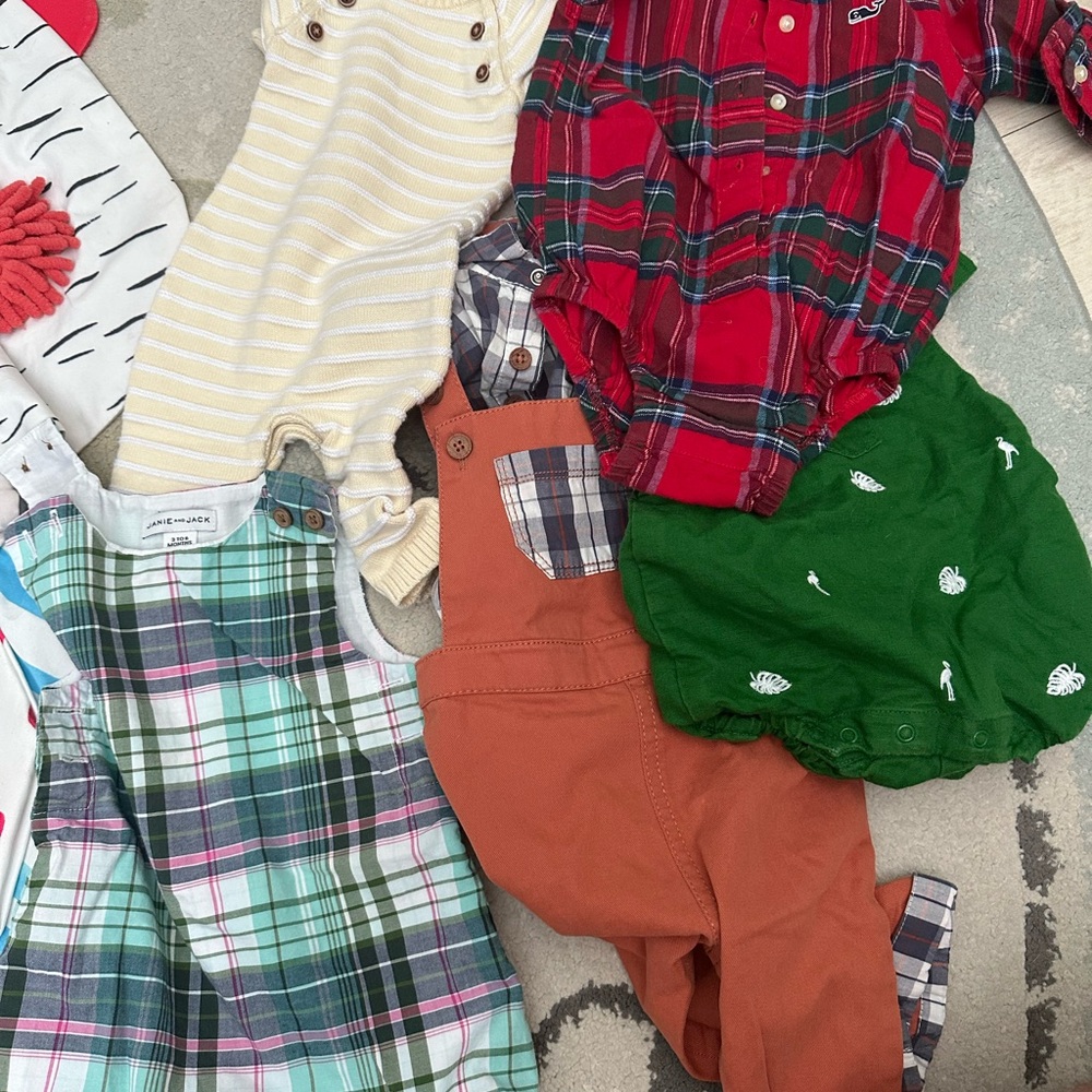 Janie & Jack & Vineyard Vines- Baby Boy Designer Bundle (NB-6 Months)